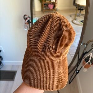 Kith Brown Corduroy Hat